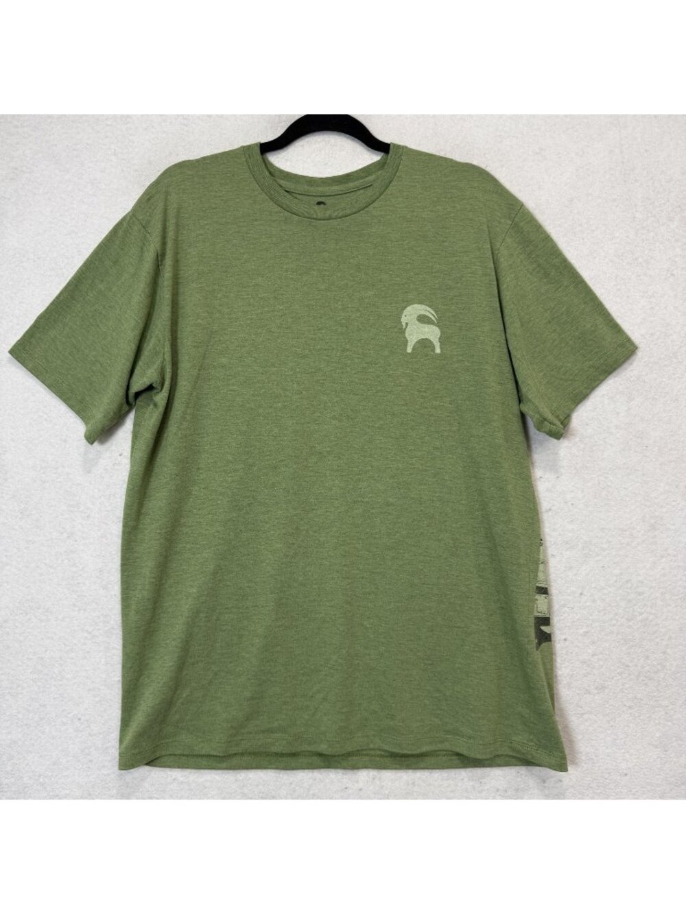 Backcountry Shirt Mens XL Green Truck Graphic Logo Tee Outdoor Back Print Pickup